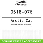 0518-076 Arctic Cat Oem Fender Front