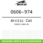 0606-974 Arctic Cat Oem Fender