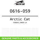0616-059 Arctic Cat Oem Fender