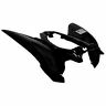 1012600255 Maier Aftermarket Yamaha Raptor Rear Fender Black