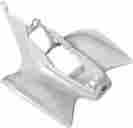 11752-31 Maier Mfg Rear Fender White Carbon Fiber