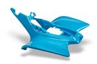 117525 Maier Mfg New Honda Trx Electric Blue Plastic Rear Fender