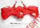 14040350 19458-12 Maier Mfg Rear Fender Fighting Red Rr Outlaw F