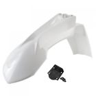 1542-42k Cycra Performance Front Fender With Bracket Adapter White For