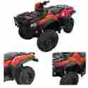 175406 Direction 2 Overfenders Honda 500 Foreman Rubicon Eps Dlx Dtc 2015-2016
