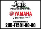 2ud-f1501-00-00 Yamaha Front Fender New Oem 766856682776