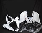 36878 Yamaha Raptor Plastics Genuine Fenders Entire Set White Black