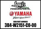 3b4-w2151-c0-00 Yamaha Front Fender Comp New Oem 766856714620