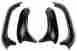 49226-20 4-piece Maier Mfg 4in Extended Fender Flares Textured Black 49226-20 4-piece Maier Mfg 4in Extended Fender Flares Textured Black