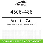4506-486 Arctic Cat Oem Hood
