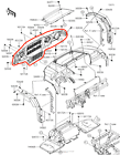 55022-0304 Kawasaki New Oem Mule