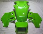 55022-1053r-gr 49089-1066r-g 49089-1067r-g 35004-1181r-gr Ori Kawasaki Tecate Plastic Kit Headlight Cover Radiator Shrouds Front