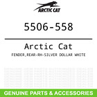 5506-558 Arctic Cat Oem Fender Dollar White