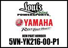 5vn-yk216-00-p1 Yamaha Road Star Midnight Rear Fender New Oem 718721001830