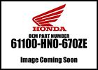 61100-hn0-670ze Honda Trx Front Fender New Oem 757480812110