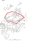 63111-19b10-0vt Suzuki New Oem Quadrunner