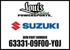 63331-09f00-y0j Suzuki Mud Guard Rr Fe New Oem 718721775878