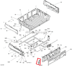 708301649 New Oem Defender Rear Right Tailgate Support Bracket