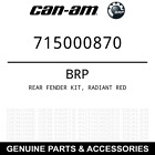 715000870 Outlander Rear Fender Kit Radiant Red
