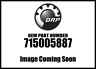 715005887 Soft Rear Panel Kit Black New Oem