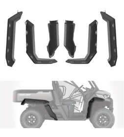 Aupcd-ff8 A And Utv Pro Defender Fender Flares Compatible With Can Am Hd5 Hd8 Hd10