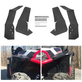 Ta0196 Aftermarket 4x Extended Fender Flares Mud Flap For Polaris Rzr S 900/4 900 /s 1000 2015-2020