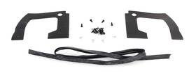 F-fsr02g Amd Auto Metal Direct New Rear Fender Splash Shield Seals 4pcs With Clips Fits Charger