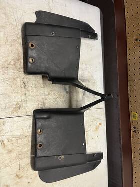 0506-625 Arctic Cat 02 300 Oem Left And Right Rear Mudflaps Damaged
