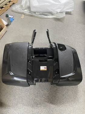 0518-050 Arctic Cat Black 2007 650 H1 4 X Rear Fender Assembly Atv / Utv