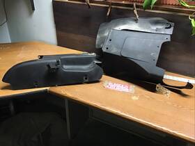 1506-200 Arctic Cat 1506-381 Mud Guards Front Fender # 2004 Green 650 V-2 4x4