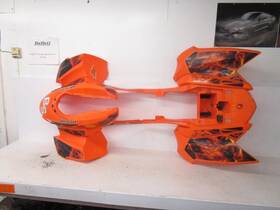 2506-459 Arctic Cat 2004-2007 Dvx 400 Tony Steward Edition Front Rear Fenders