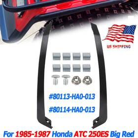 80113-ha0-013 Bukimiseh 80114-ha0-013 Rear Fender Guard Side Trim For 1985-1987 Honda Atc 250es Big Red #80113-ha0-013