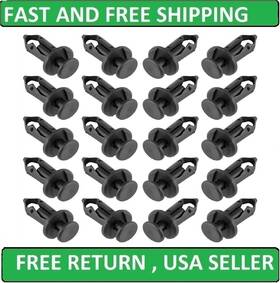 90653-hc4-900 Caltric Ll1012rv101pp 20 Fender Rivet Clips For Honda Trx680 Trx650 Trx500 Trx400 Trx450