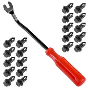 90653-hc4-900 Caltric Ll1072rv101pp 20 Fender Rivet With Tool For Honda Foreman Rubicon Rincon Sportrax