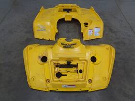 703500417 Can Am 2004 Outlander Max 400 Front And Rear Fenders Cab Plastics Yellow Pair