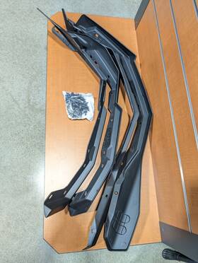 705012762 Can-am 2019-2025 Sxs Maverick Sport 1000r Xmr Front And Rear Fender Extender Kit
