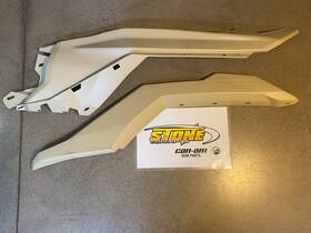 705015317 Can-am Oem Maverick X3 Rear Left Drivers Side Fender Mud Guard Flare Plastic Tan