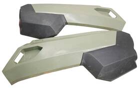 708302337 Can-am 18 Commander Max 1000r Dps Rear Side Covers Panels Fenders Left And Right