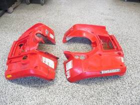 715002318 Can Am 05 Outlander 400 4x4 Xt Red Front Rear Fender 2005