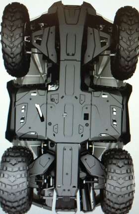 715004209 Can-am Hmwpe Skid Plate Protection Kit For G2 2017-2018 Except Max