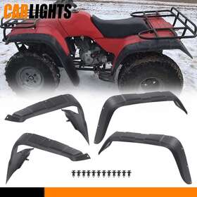 C-03rsa5702bdm Carlights Fender Flaps Mud Splash Guards Fit For 96-00 Honda Fourtrax Trx300 Trx 300 Fw