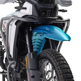 6aqv-809000-6100-0en00 Cf-moto Cfmoto Ibex 450 Tall Rally Front Fender Kit Zephyr Blue