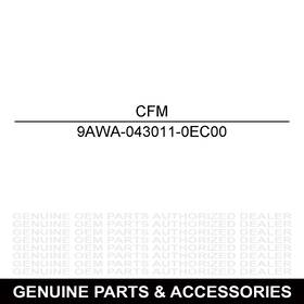 9awa-043011-0ec00 Cfmoto New Royal Blue Rear Fender