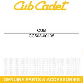 503-00135 Cub Cadet Front Fender Seat Cushion Cx750 Crew 4x4