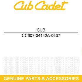 607-04142a-0637 Cub Cadet Hitch Assembly Receiver