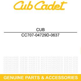 707-04729d-0637 Cub Cadet Shield Bracket Right Hand Volunteer Wt Tracker Sport