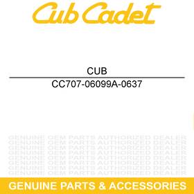 707-06099a-0637 Cub Cadet Black Right Fender Bracket Mount Challenger 400 Lx