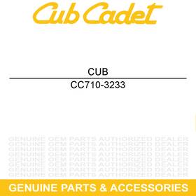 710-3233 Cub Cadet Screw 1/2 13 X 2.50 Gr5 48 54 Triple System Rear Power