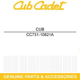 731-10821a Cub Cadet Left Hand Middle Fender Challenger 400 4x2 4x4 Vehicles