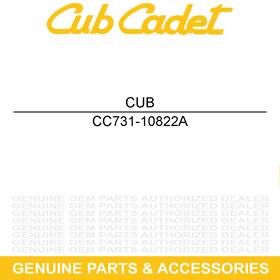 731-10822a Cub Cadet Front Fender Left Hand Yellow Challenger 4x4 4x2 400lx 400
